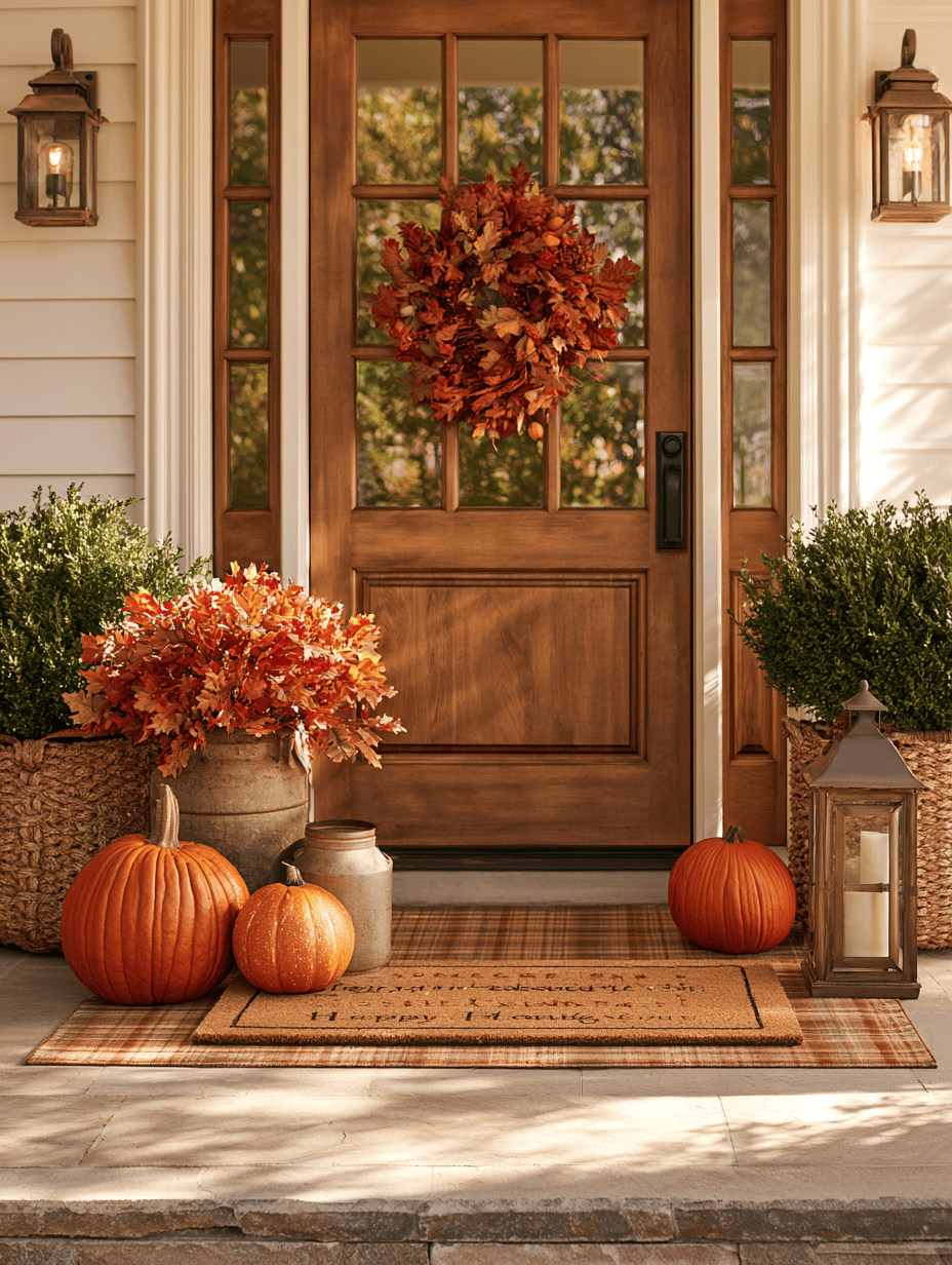 Add a Festive Fall Doormat