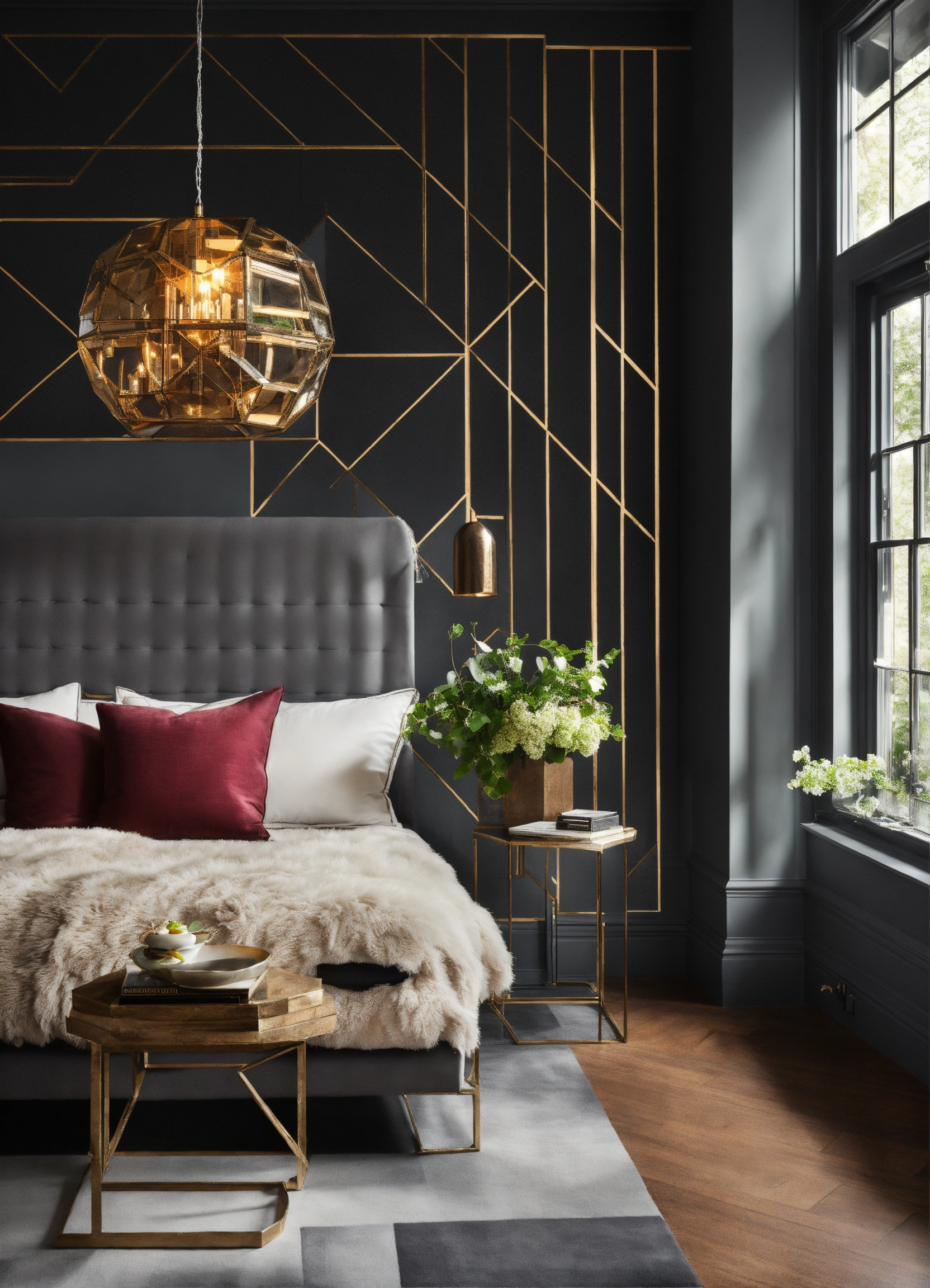 Classic Luxury Hampton Style Bedroom