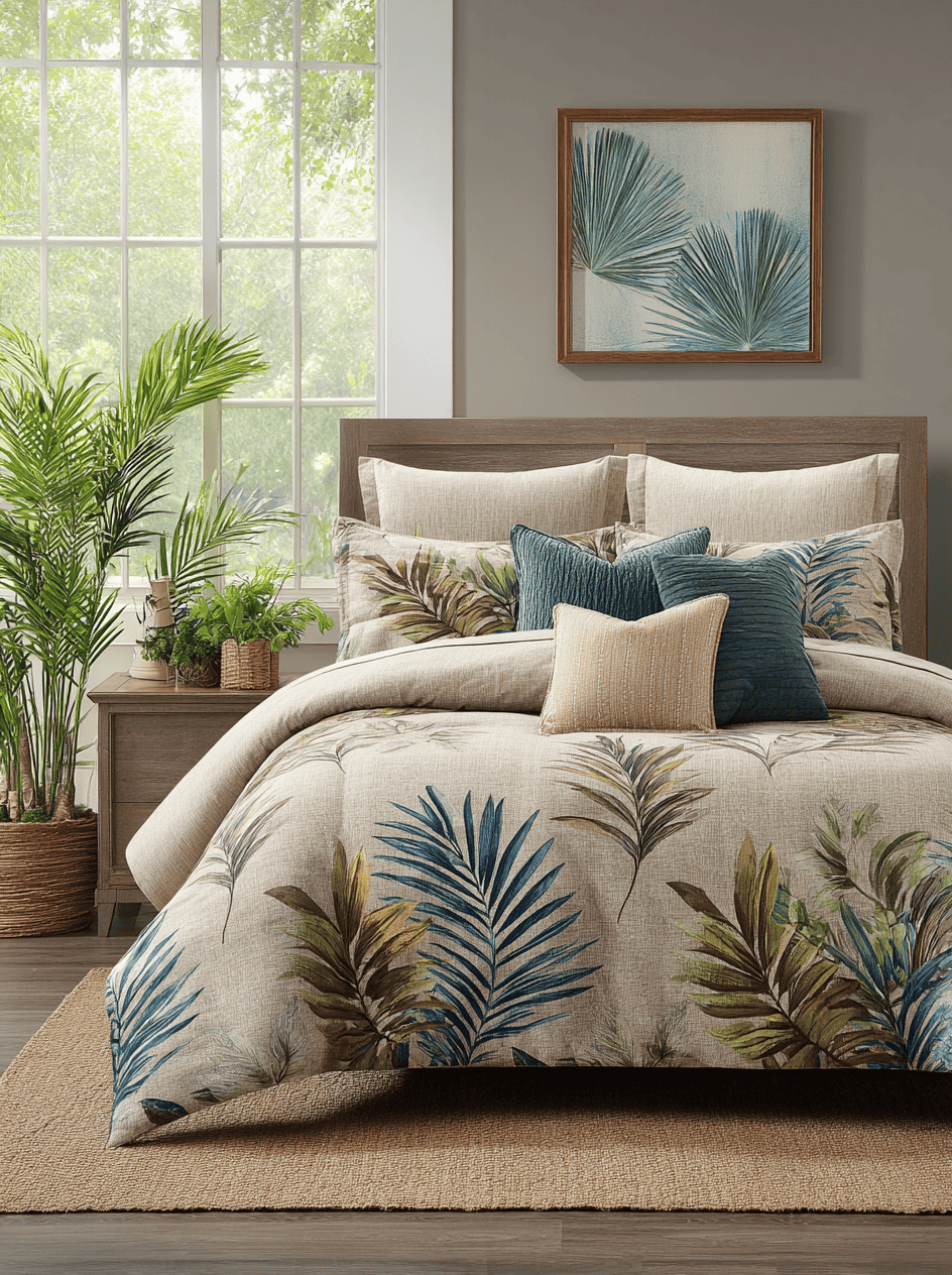 25+ Tropical Bedding Ideas to Bring Vacation Vibes Home