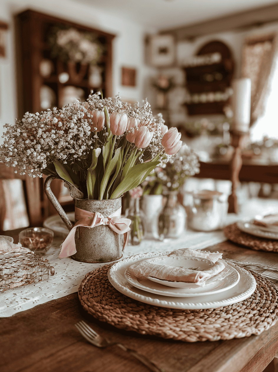 27 Beautiful Spring Table Centerpieces for a Fresh Seasonal Look