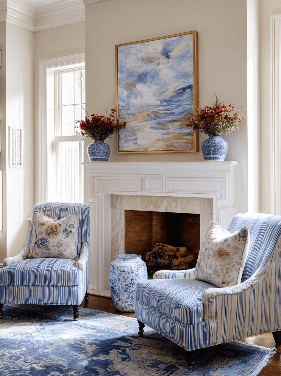 Spring Mantel Decorating Ideas