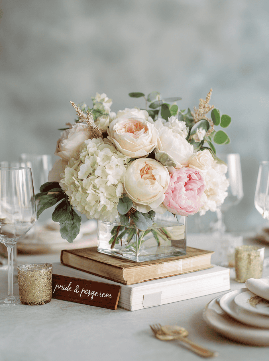 DIY Book Centerpiece Ideas on a Budget