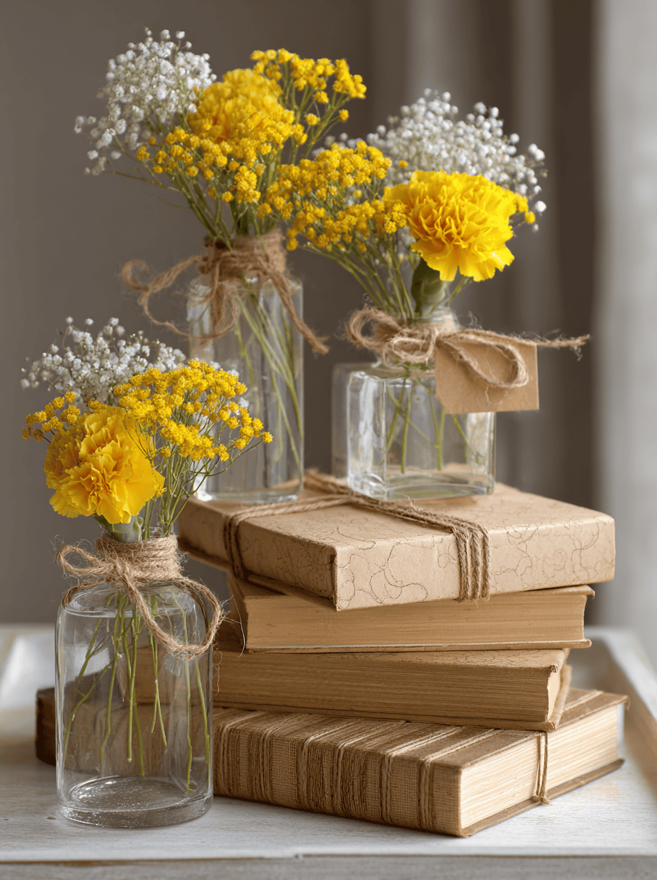 DIY Book Centerpiece Ideas on a Budget