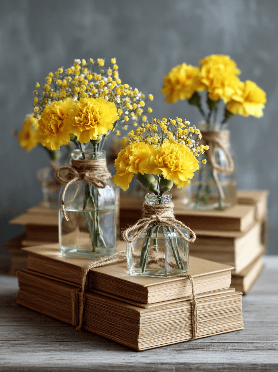 DIY Book Centerpiece Ideas on a Budget