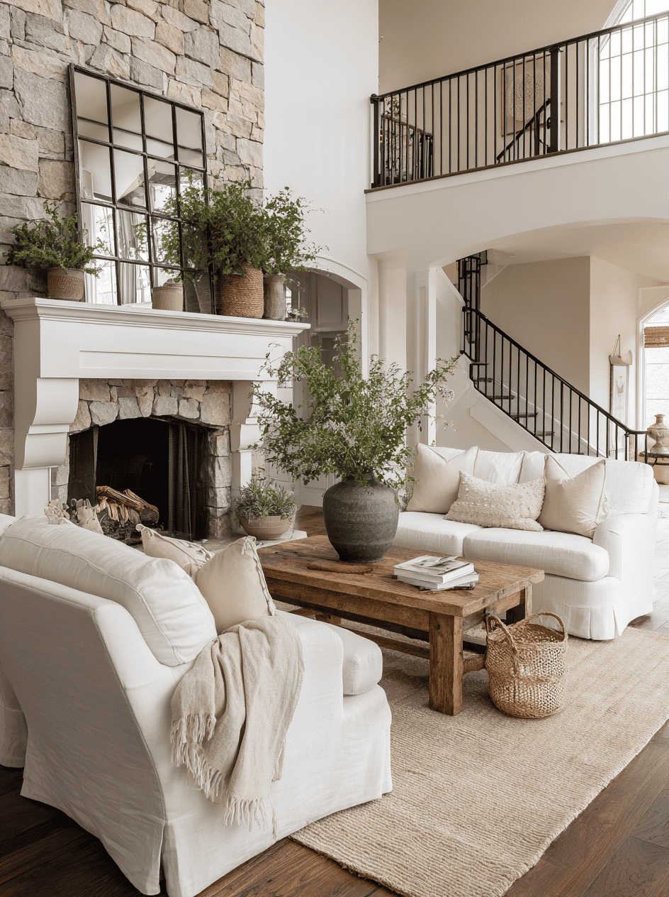 Spring Mantel Decorating Ideas