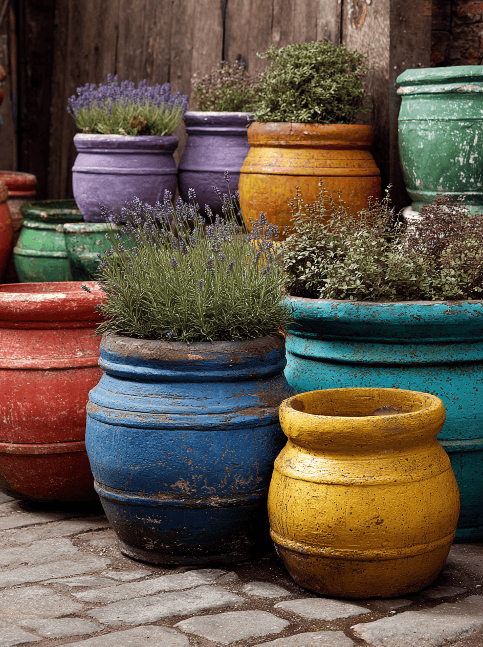 Painted Flower Pots Ideas: 9 Creative Designs to Transform Your Garden