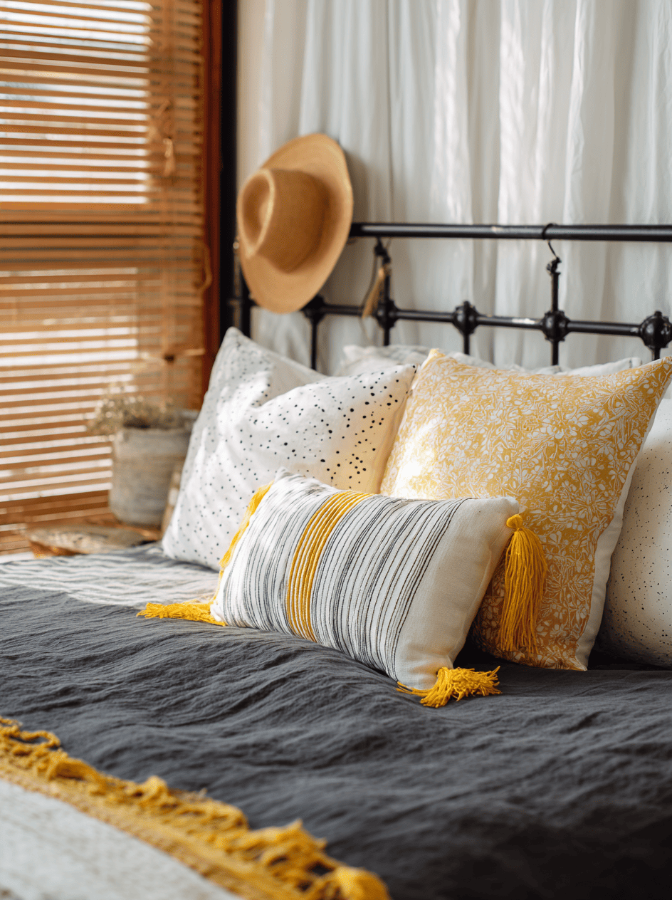 Decorative Pillow Ideas for a Cozy Bedroom Makeover