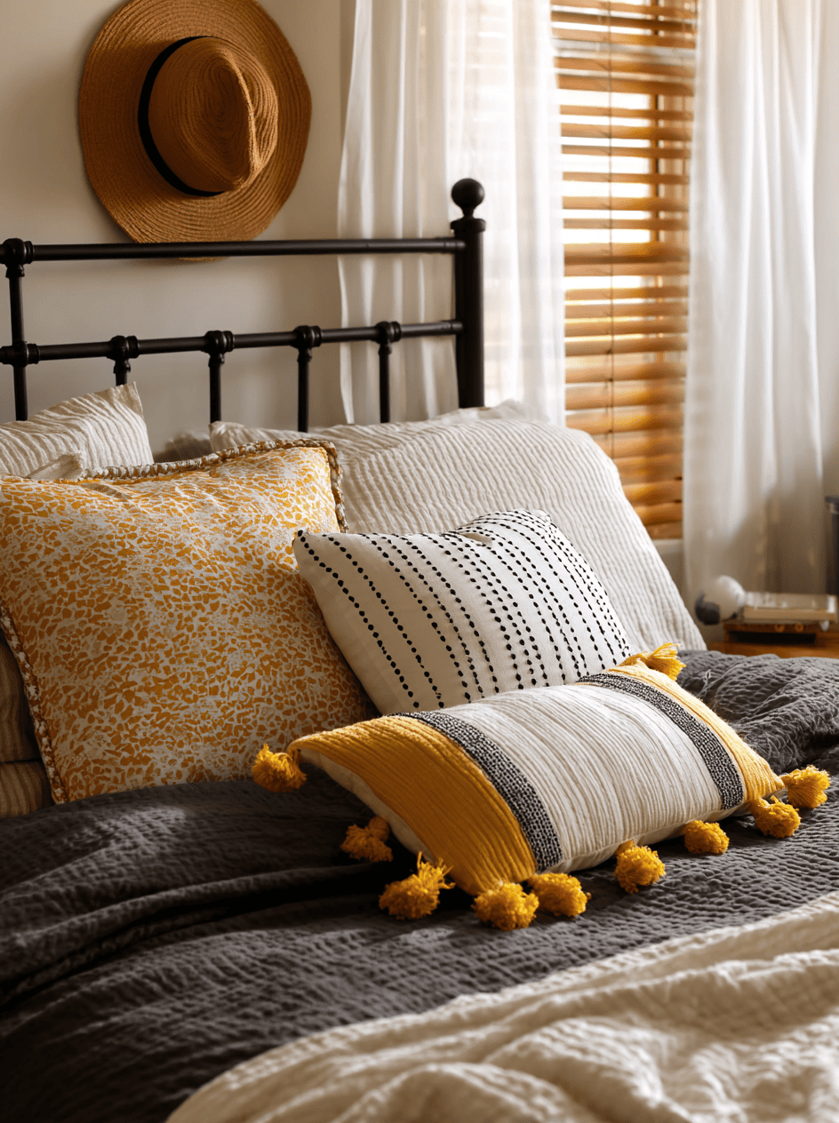 Decorative Pillow Ideas for a Cozy Bedroom Makeover