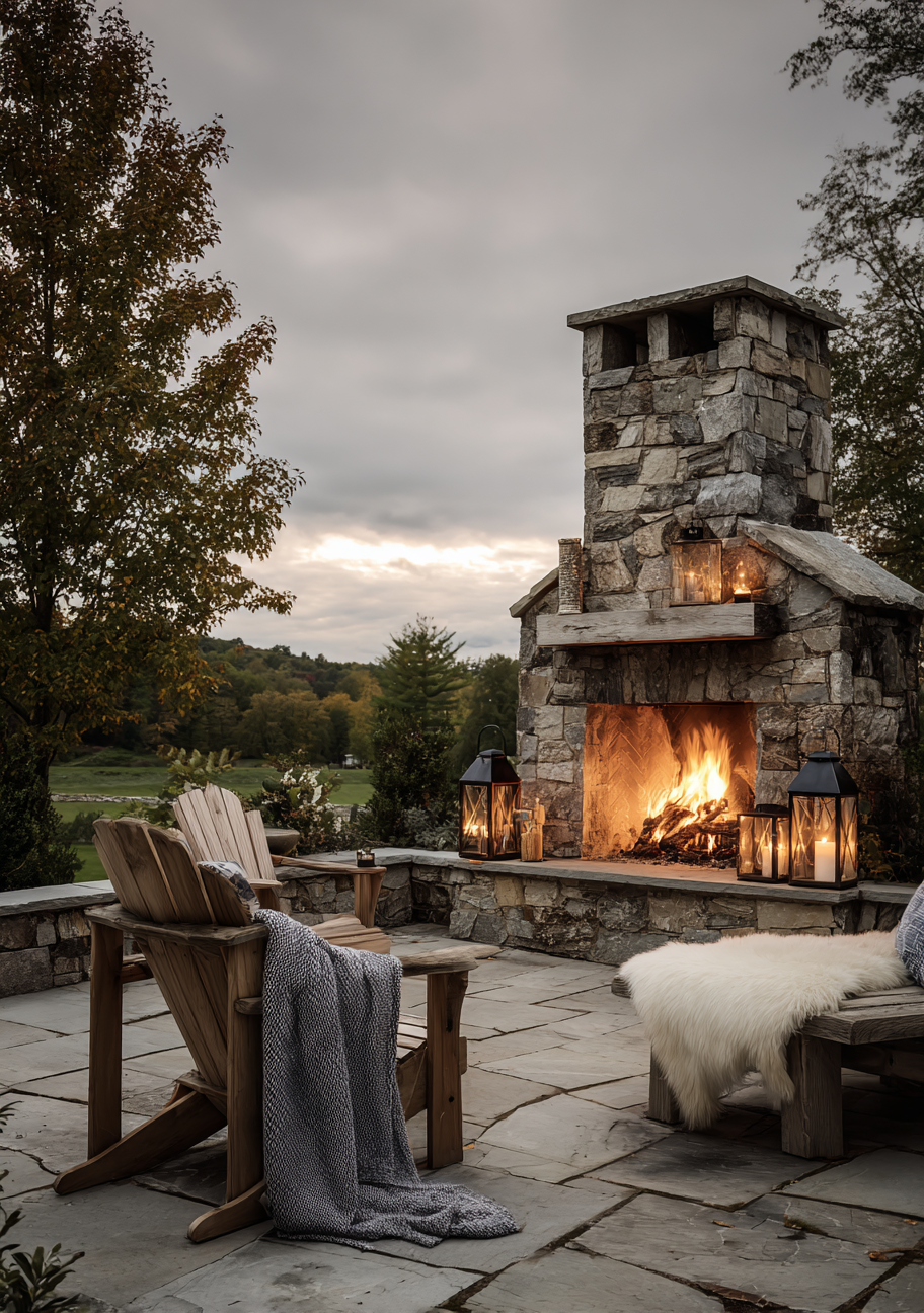Cozy Outdoor Fireplace Ideas for Any Backyard