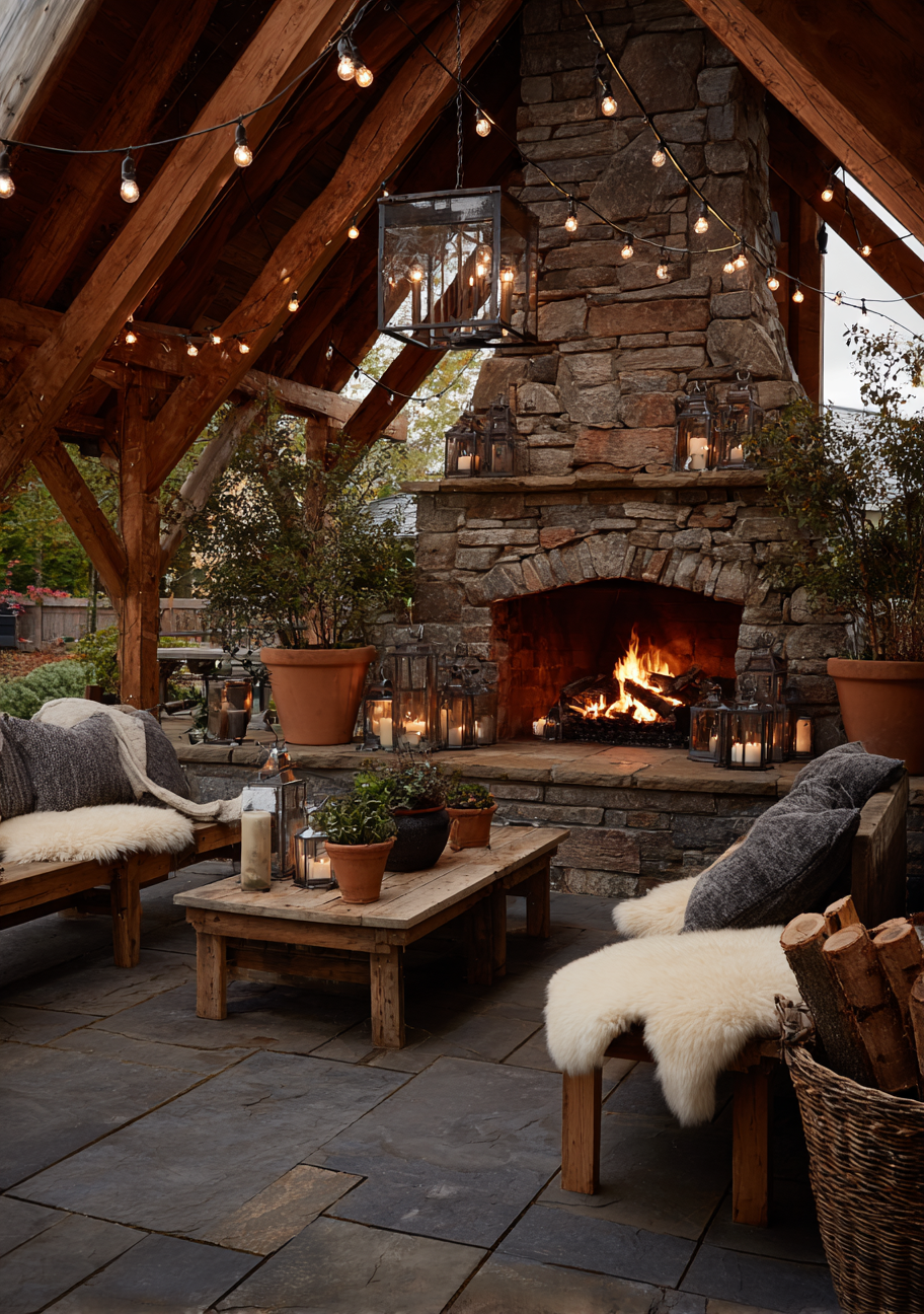 Creative Outdoor Fireplace Ideas for Your Patio