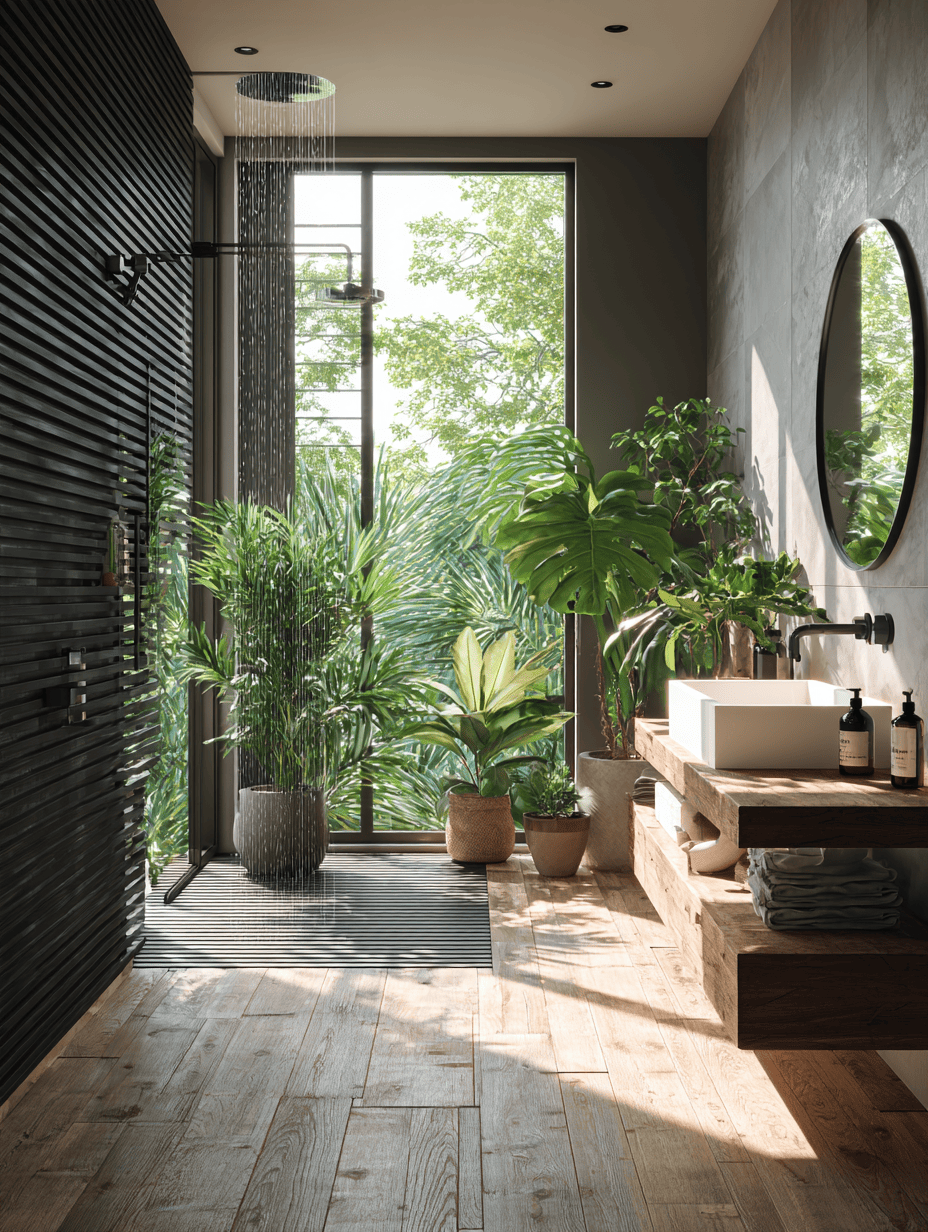 Bathroom Plant Décor Ideas to Create a Fresh Spa-Like Space