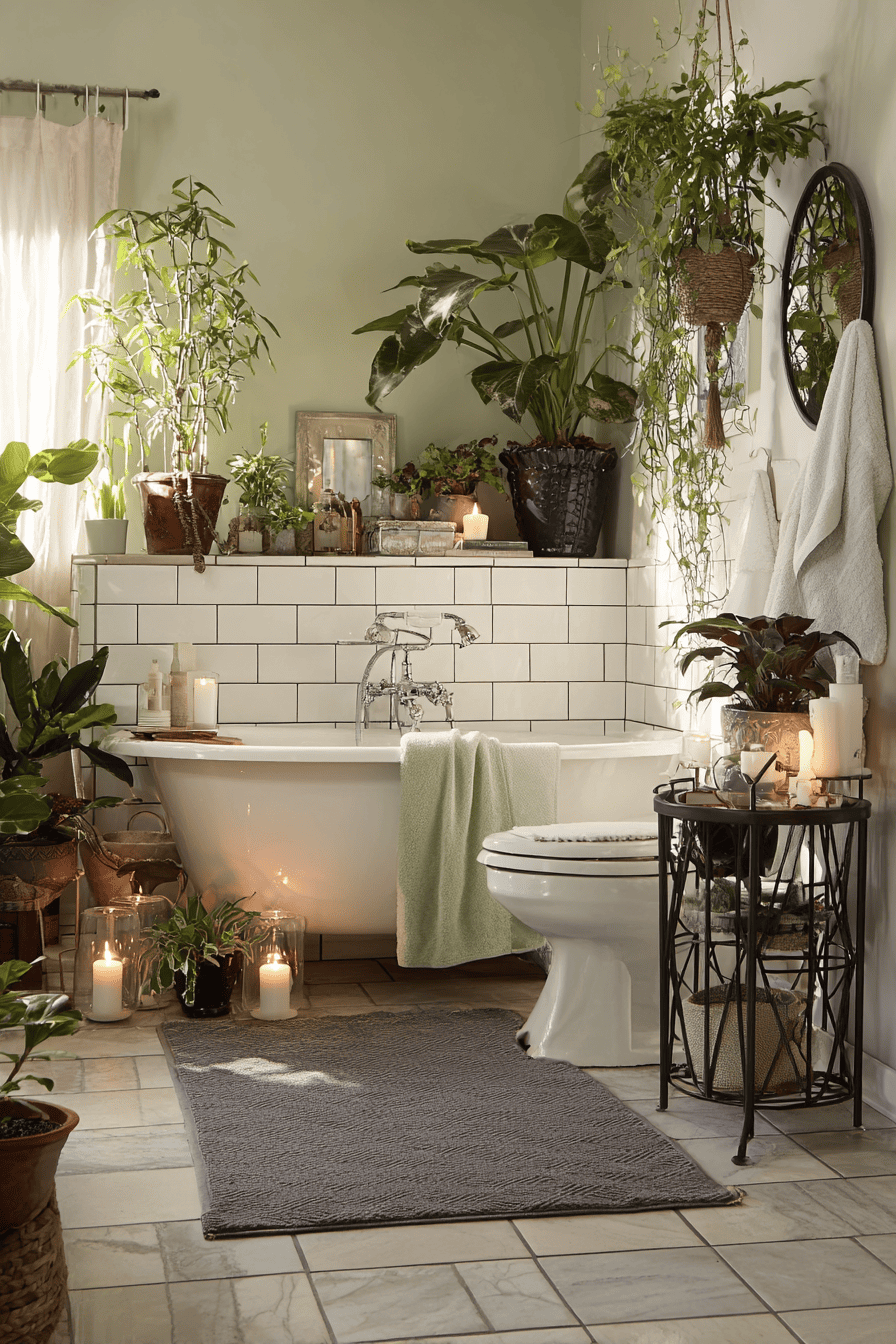 Bathroom Plant Décor Ideas to Create a Fresh Spa-Like Space
