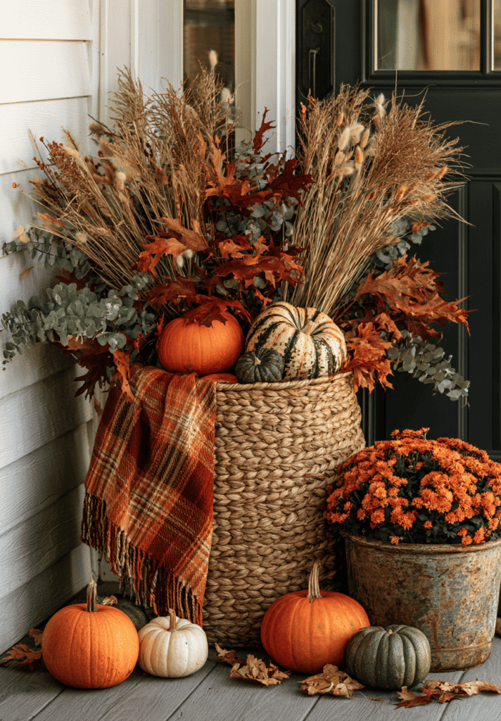 21 Budget Friendly Fall Door Decor Ideas