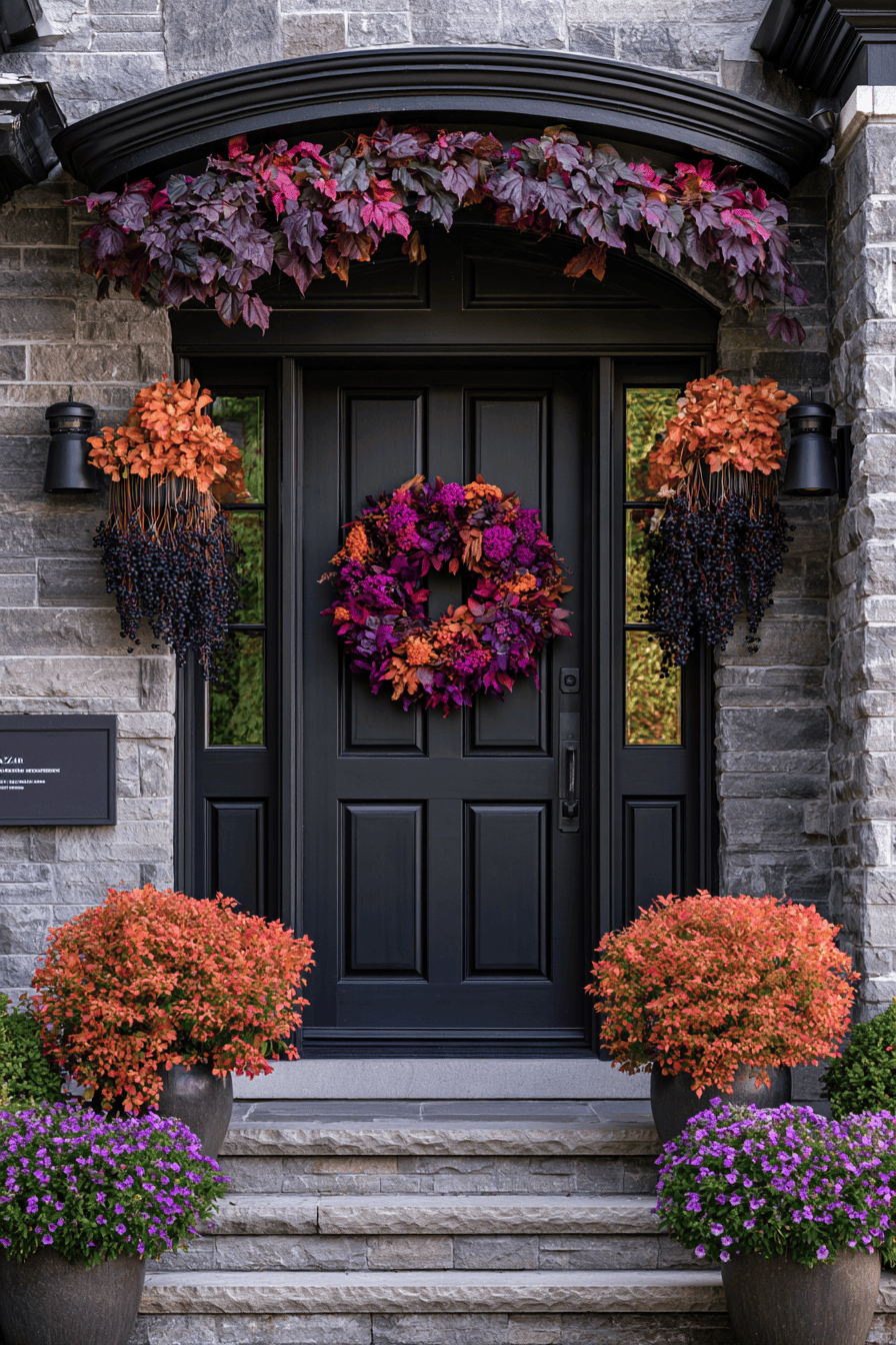 Decorate With a Cascading Crescent Wreath