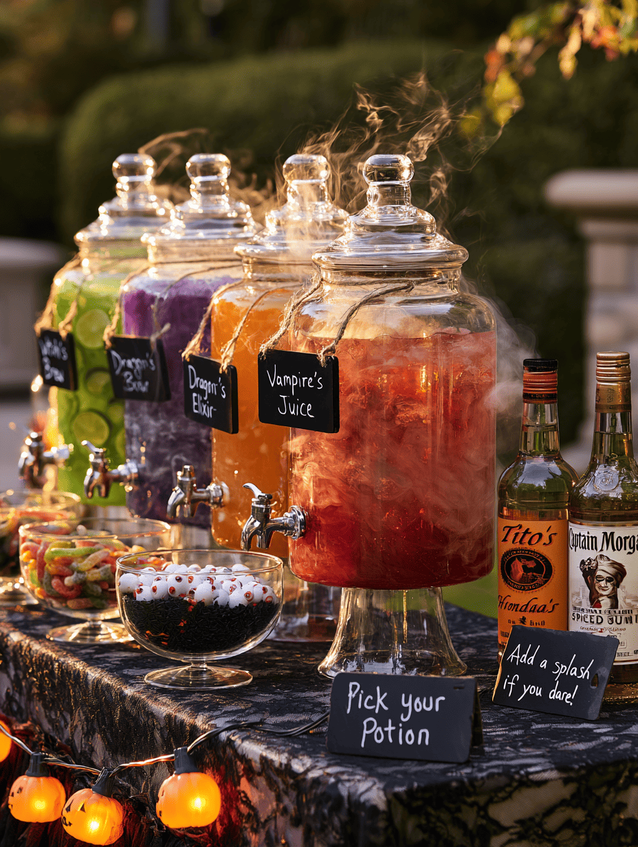4. Witch-Themed Halloween Decorating Ideas