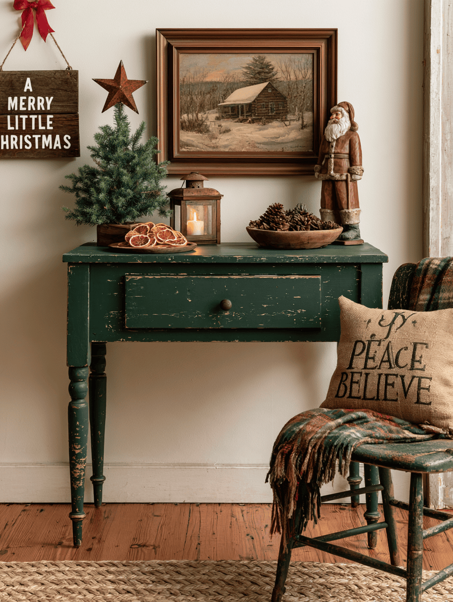 Rustic Christmas Decor Ideas